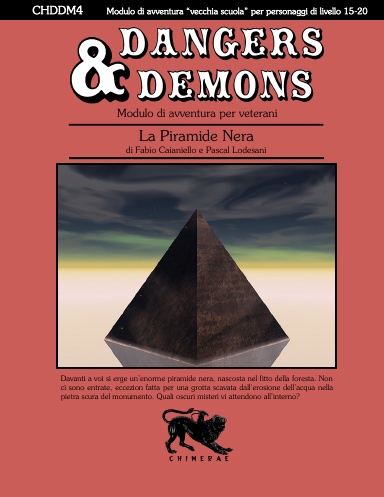 CHDDM4 La Piramide Nera (Dangers & Demons)