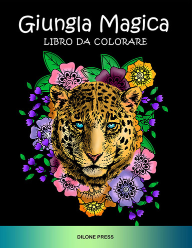 Giungla Magica Libro da Colorare