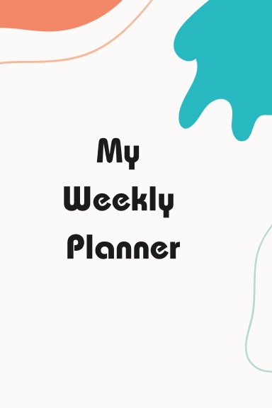 My Weekly Planner