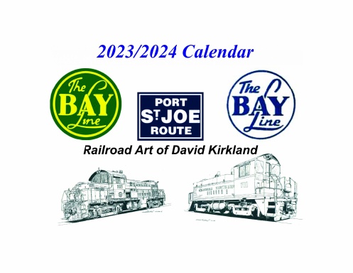 2023 / 2024 Atlanta St Andrews Bay Railway Art Calendar