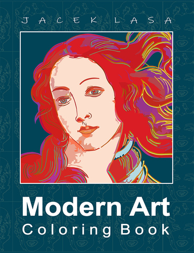 Modern Art Coloring Book