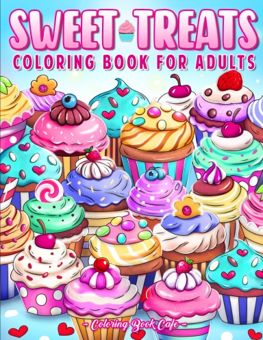 Sweet Treats Coloring Book