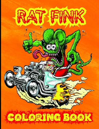 Rat Fink Coloring Book