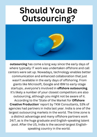 Should You Be Outsourcing?