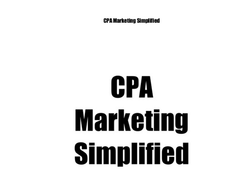 CPA Marketing simplified