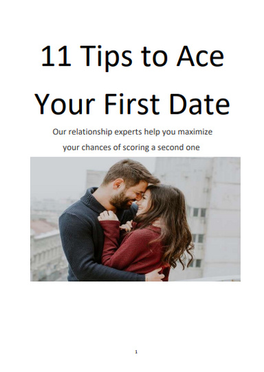 Tips Ace Your First Date