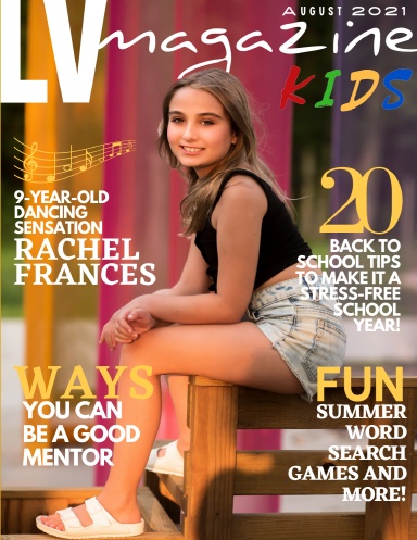 LV Magazine Kids August 2021 - Rachel Frances