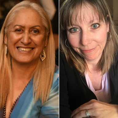 Image of Author Makere Papuni and Stephanie Wilson