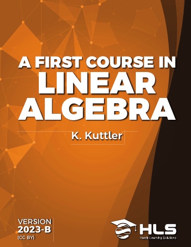 A First Course in Linear Algebra