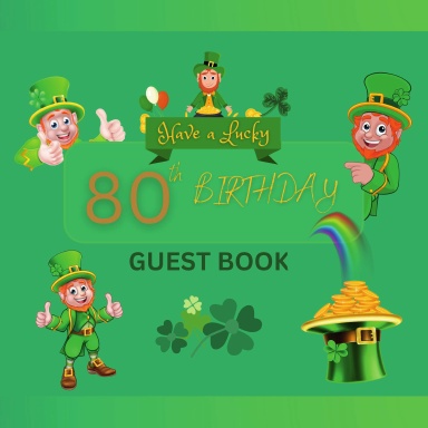 80th Birthday Guest Book