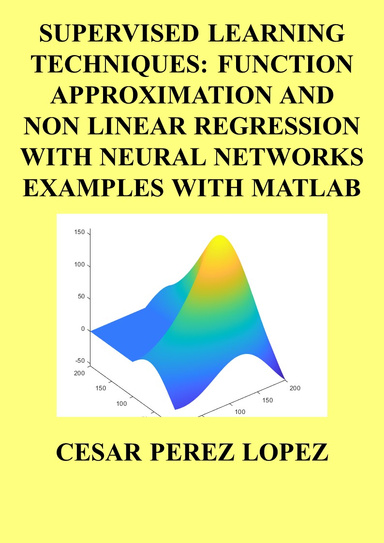 SUPERVISED LEARNING TECHNIQUES: FUNCTION APPROXIMATION AND NON LINEAR REGRESSION WITH NEURAL NETWORKS. EXAMPLES WITH MATLAB
