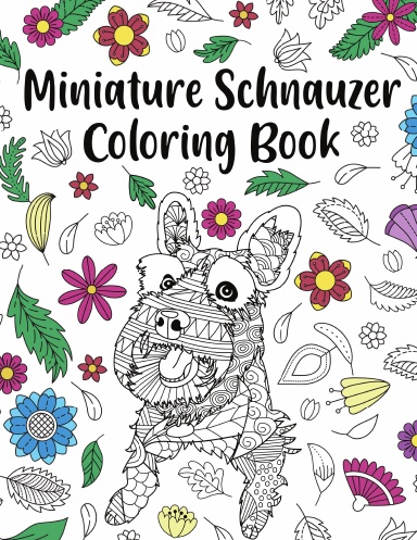 Miniature Schnauzer Coloring Book