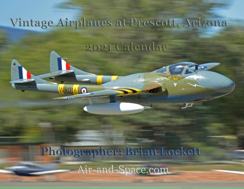 Vintage Airplanes at Prescott, Arizona, 2021 Calendar