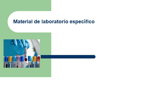 Material de laboratorio especifico
