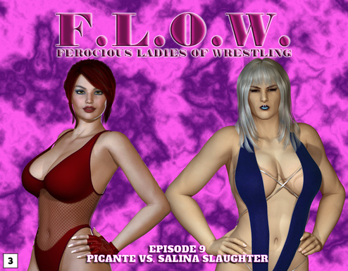F.L.O.W. - Episode 9 - Picante vs. Salina Slaughter