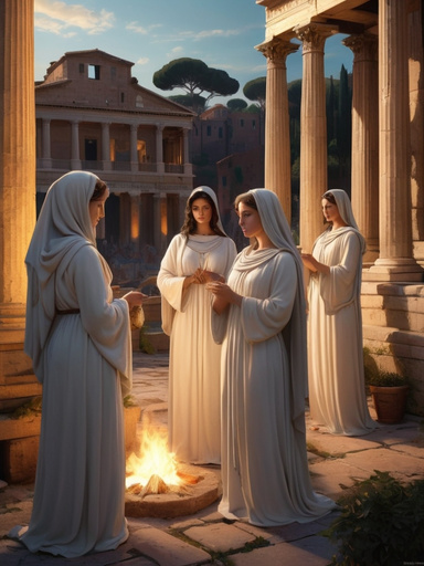 The Life and Service of the Priestesses of Vesta