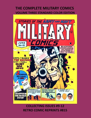 THE COMPLETE MILITARY COMICS  VOLUME THREE STANDARD COLOR EDITION