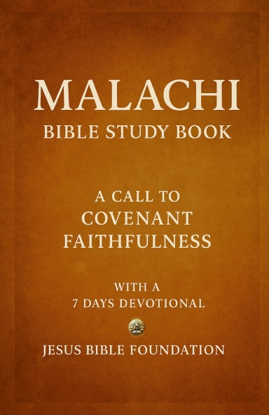 Malachi Bible Study Book
