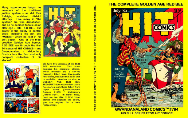 The Complete Golden Age Red Bee (E)