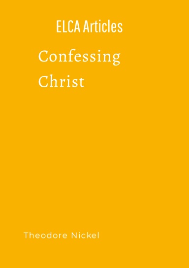 Confessing Christ