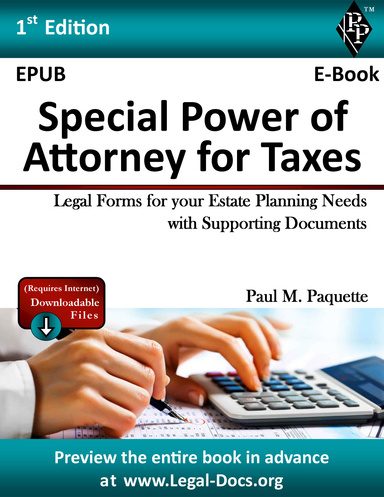 EPUB - Special Power of Attorney for Taxes - Full Version