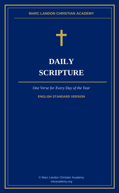 MLCA Daily Scripture Desk Calendar