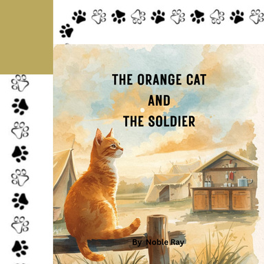 THE ORANGE CAT AND THE SOLDIER