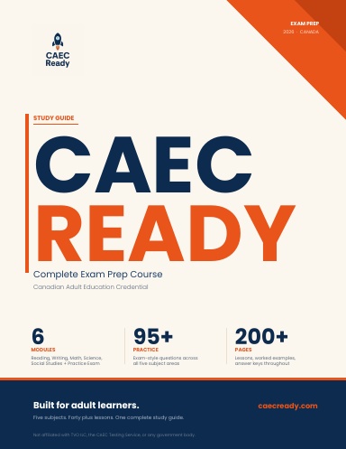 CAEC READY WORKBOOK