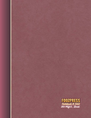 Foozpress Notebook