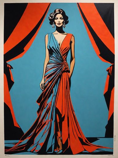 The power of a dress adds beauty and self-confidence to a woman