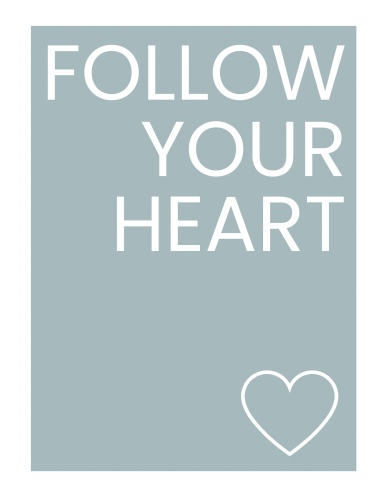 Follow Your Heart Dot Journal