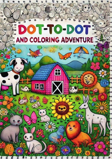 Dot to Dot Drawing and Coloring Adventure