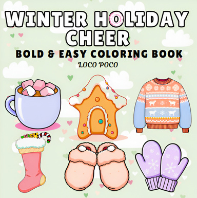 Winters Holiday Cheer Coloring Book
