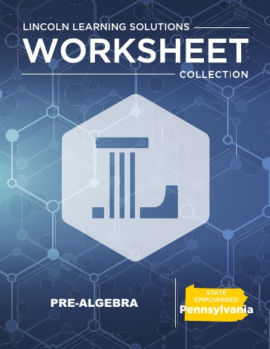 PA Pre-Algebra - Worksheet Collection 2526