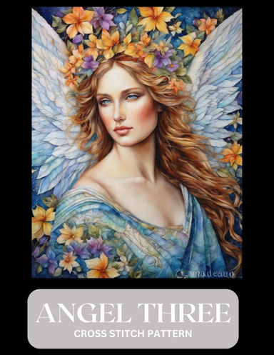 ANGEL THREE CROSS STITCH PATTERN