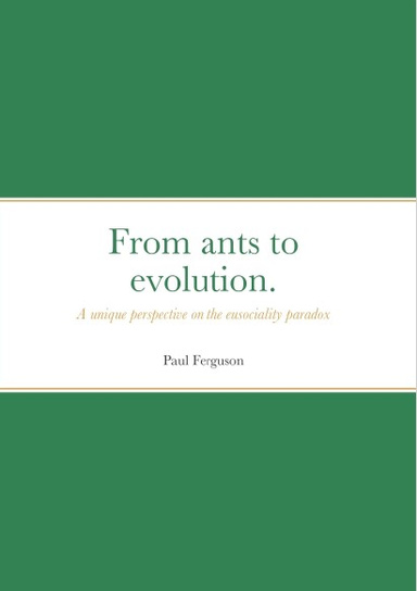 FROM ANTS TO EVOLUTION.