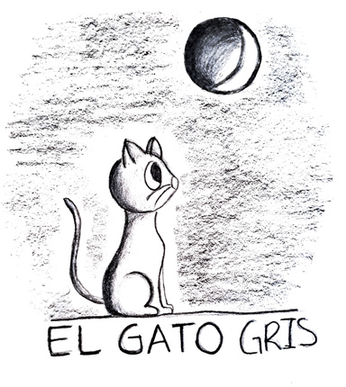 El gato gris