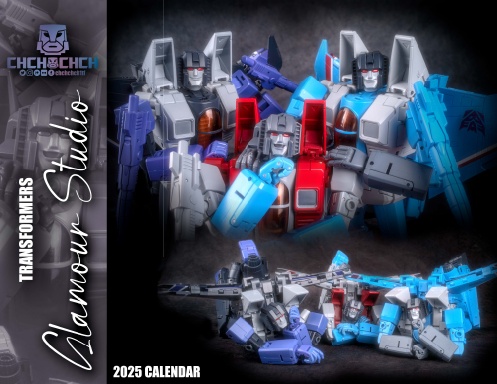 Transformers Glamour Studio 2025 Calendar - UK