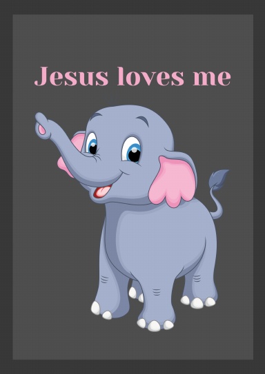 Jesus Loves Me: Notebook/ drawing book for kids