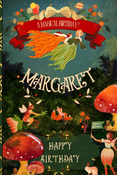 Personalized Journal Book Named “Margaret”
