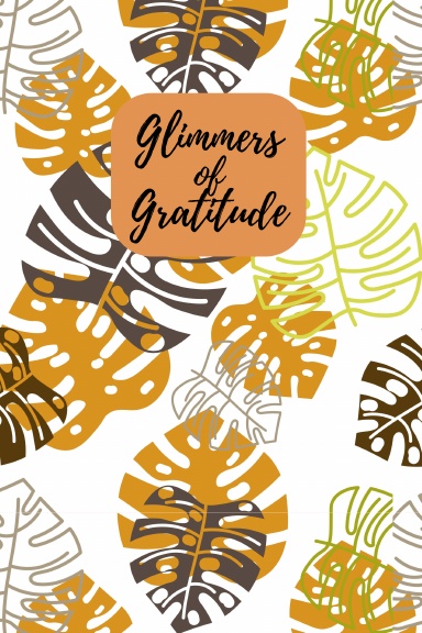 Brown and Orange Leaves Gratitude Journal