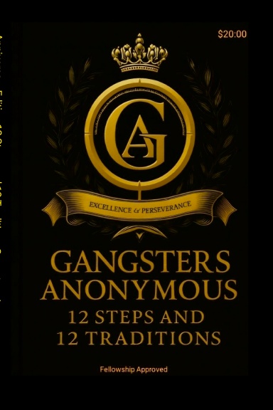 Paperback Version Gangsters Anonymous Manual
