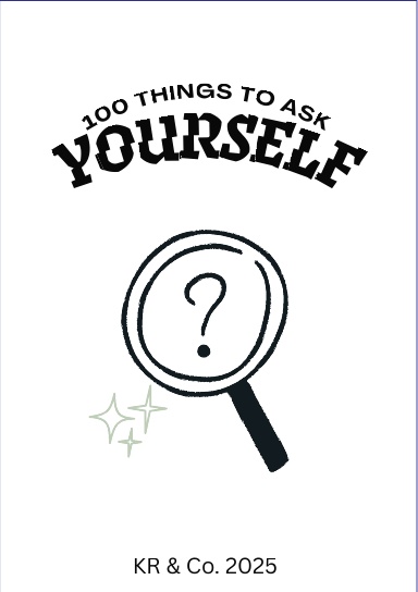 100 THINGS TO ASK YOURSELF