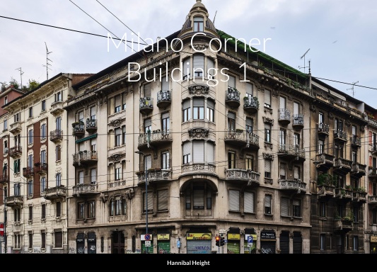 Milano Corner Buildings 1