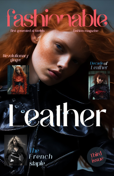 Fashionable Magazine: Leather - Third Issue.
