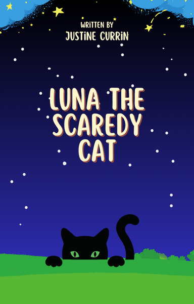 Luna the scaredy cat
