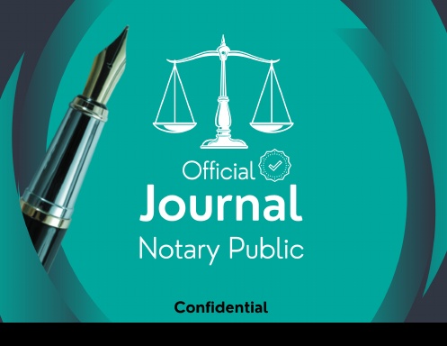 Office Notary Public Journal