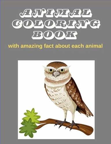 Animal coloring book