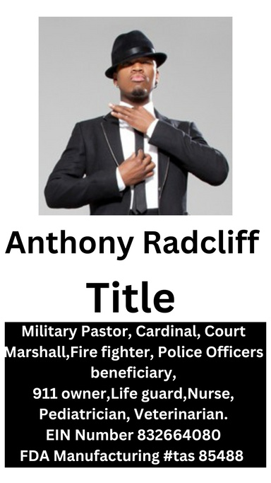 Private Property Possessions of Anthony Lee Radcliff