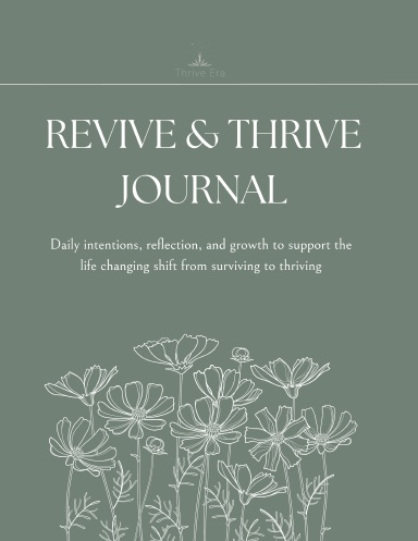 Revive and Thrive Journal